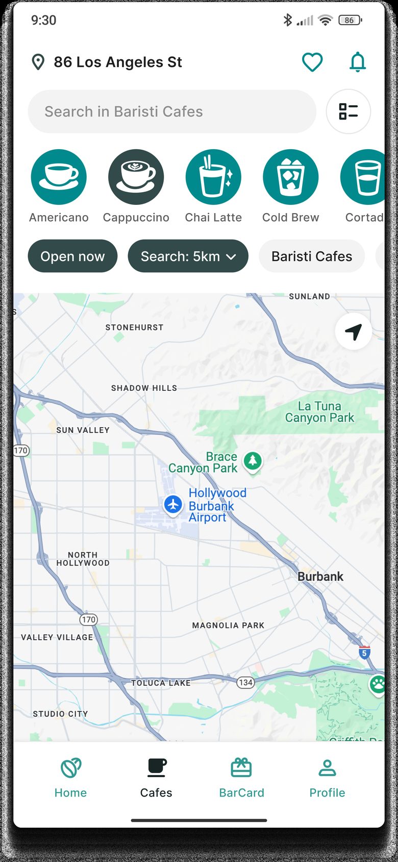 Map view