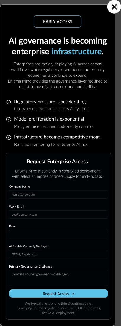 Mobile: Request access form