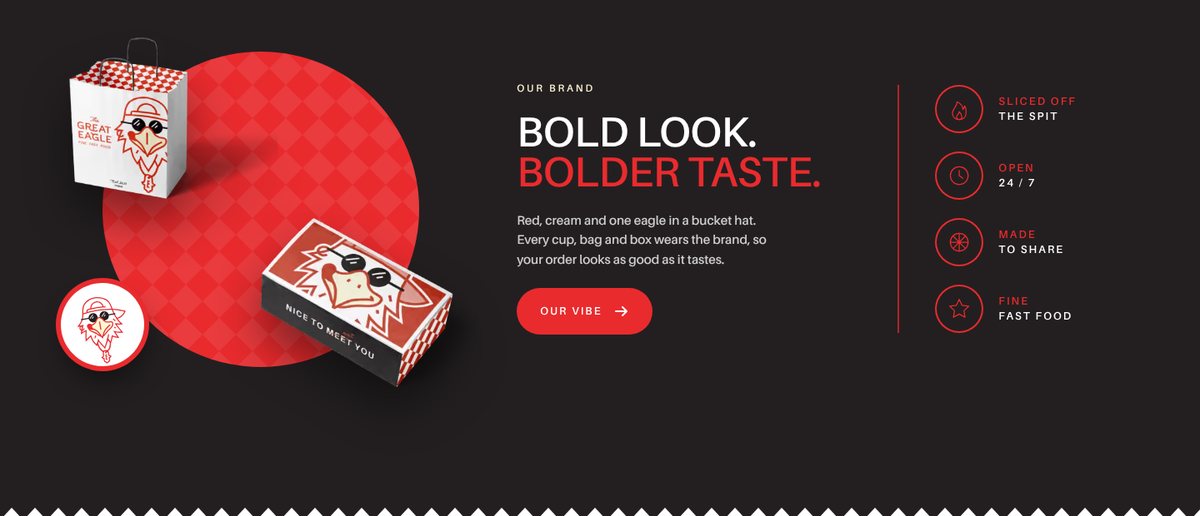 Bold look. Bolder taste. — branded packaging