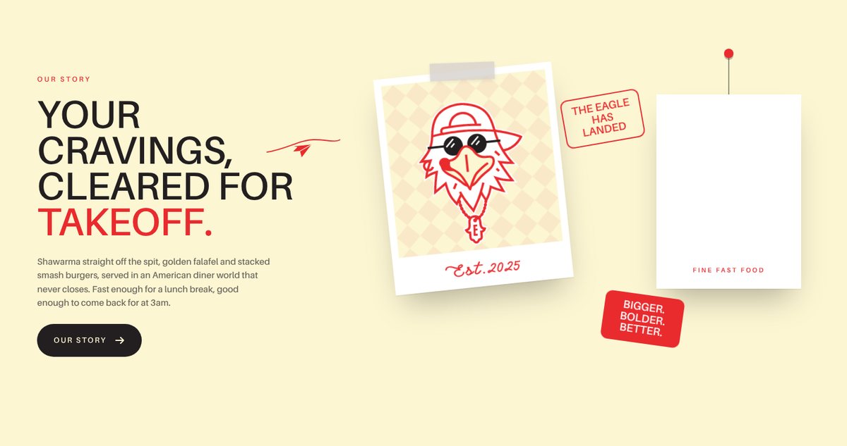 Our Story — “Your cravings, cleared for takeoff”